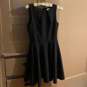 Black Fit and Flare ModCloth Dress